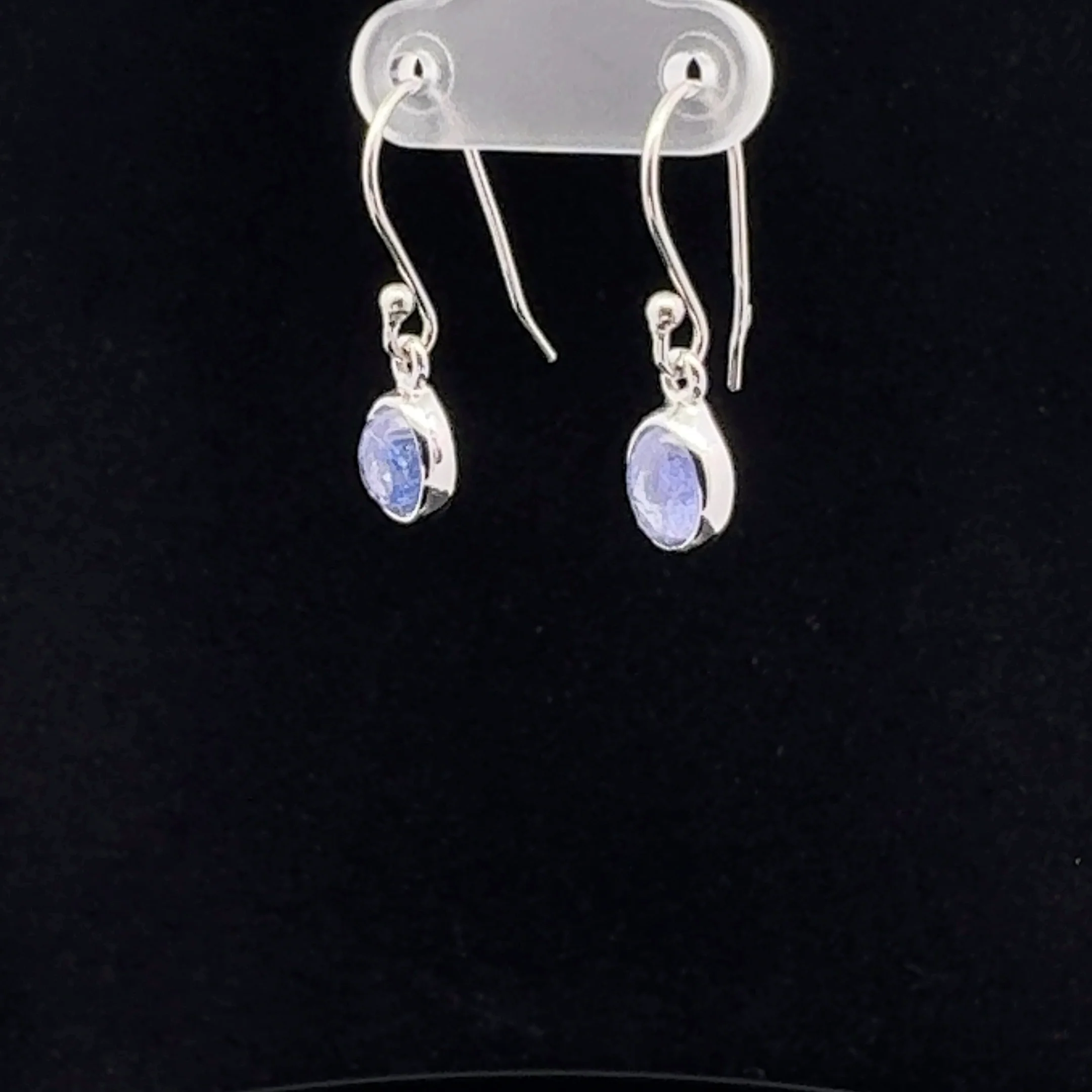 Sterling Silver Tanzanite Earrings - Image 3