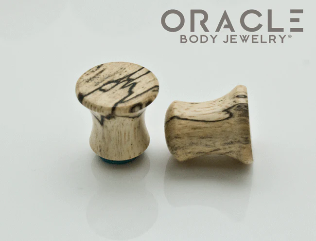 Tamarind Wood Mayan Style Flare Plugs - Image 3