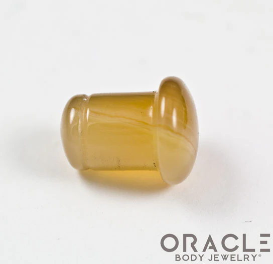 Thunder Egg Agate Single Flare Plugs - Image 3
