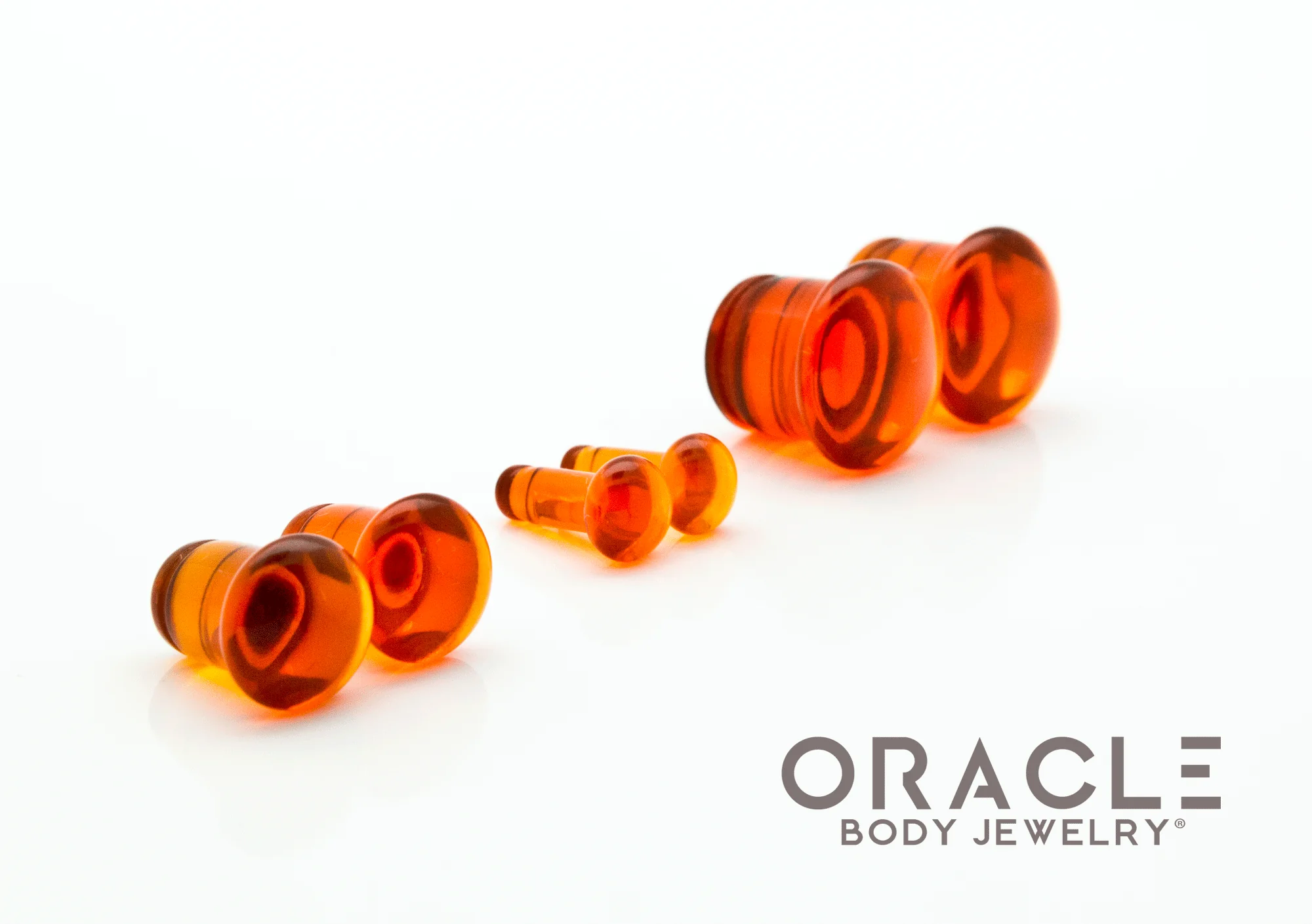 Tiger Quartz Single Flare Plugs - Image 2
