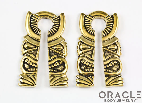 Tiki 2 Brass Weights - Image 2