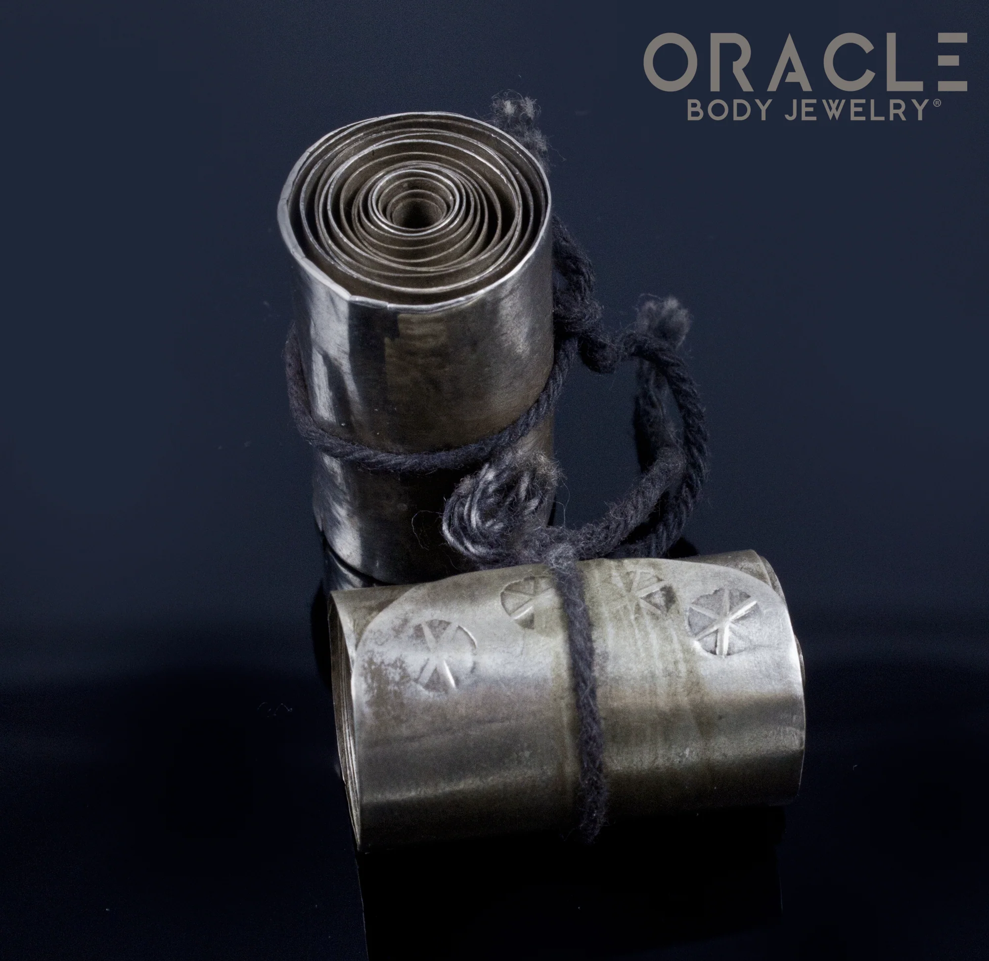 Burmese Metal Rolled Palm Plugs - Image 3